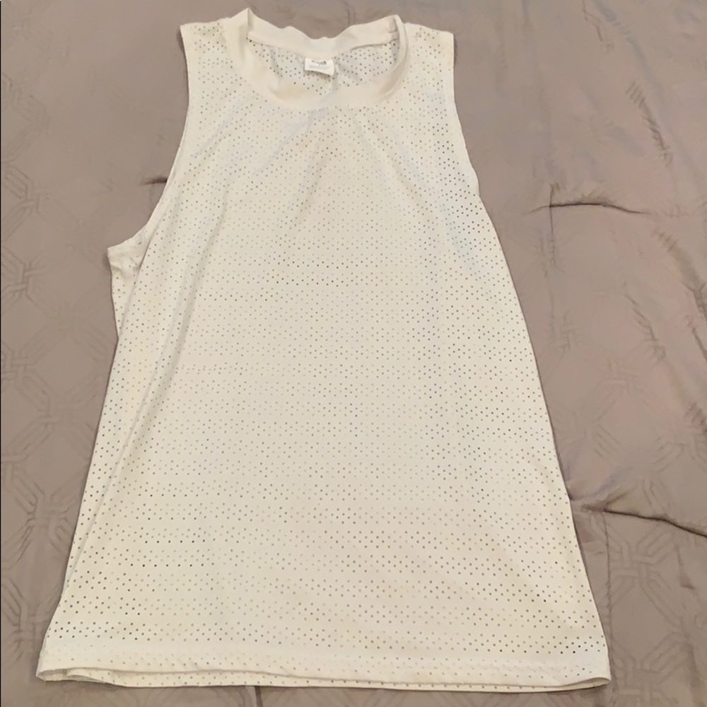 Zyia active white chill tank
